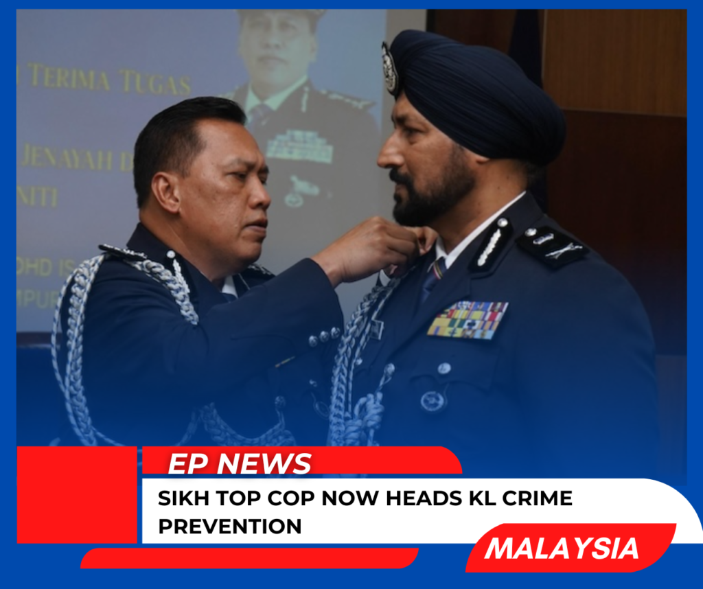 Sikh top cop now heads KL crime prevention